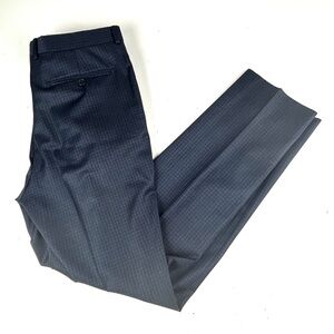 Z Zegna Wool Dress Suit Pants Men’s Size 32 X 31.5 Trousers Slacks Blue & Gray